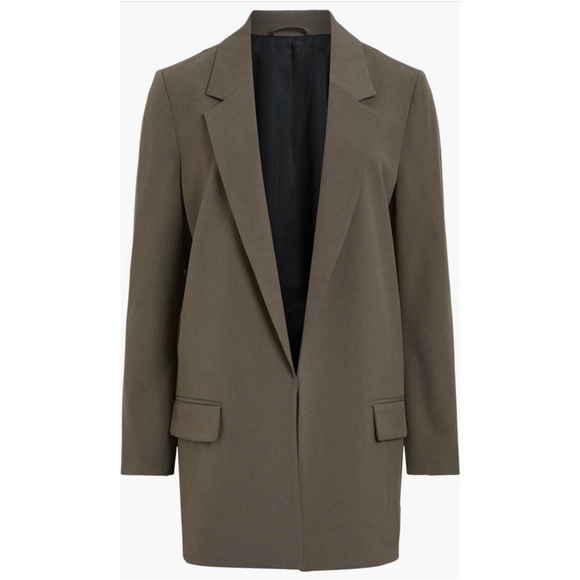 All Saints Aleida 3-Piece Olive Green Pantsuit - Picture 2 of 4